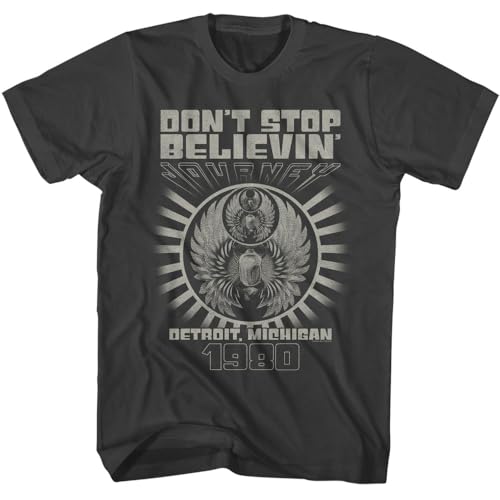 Amazon.com: Journey Don't Stop Believin' Detroit '80 Adult